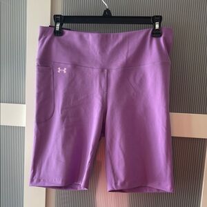 Under Armour Women's Lavender Bike Shorts